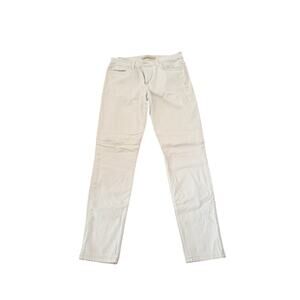 Joe's Jeans Off-White Skinny Ankle Fit - 28
